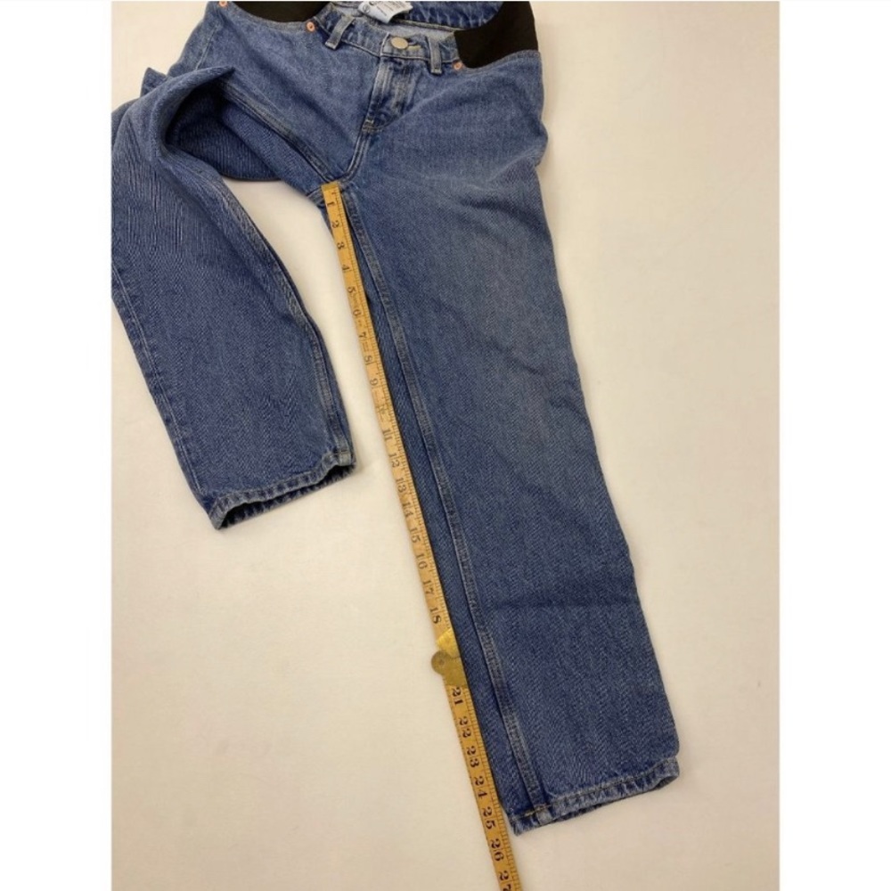 ASOS Women's Straight Maternity Jeans Blue Size 4